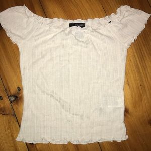 off white Forever 21 top